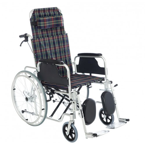 R254 Sırtı Yatarlı Manuel Tekerlekli Sandalye